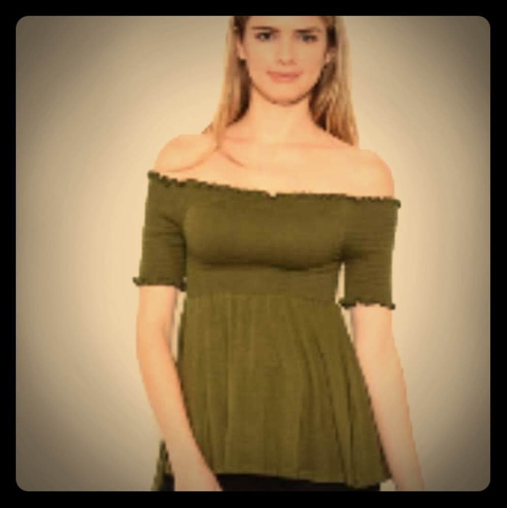 Off the shoulders blouse